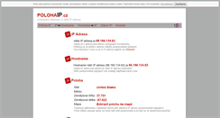 Desktop Screenshot of polohaip.cz